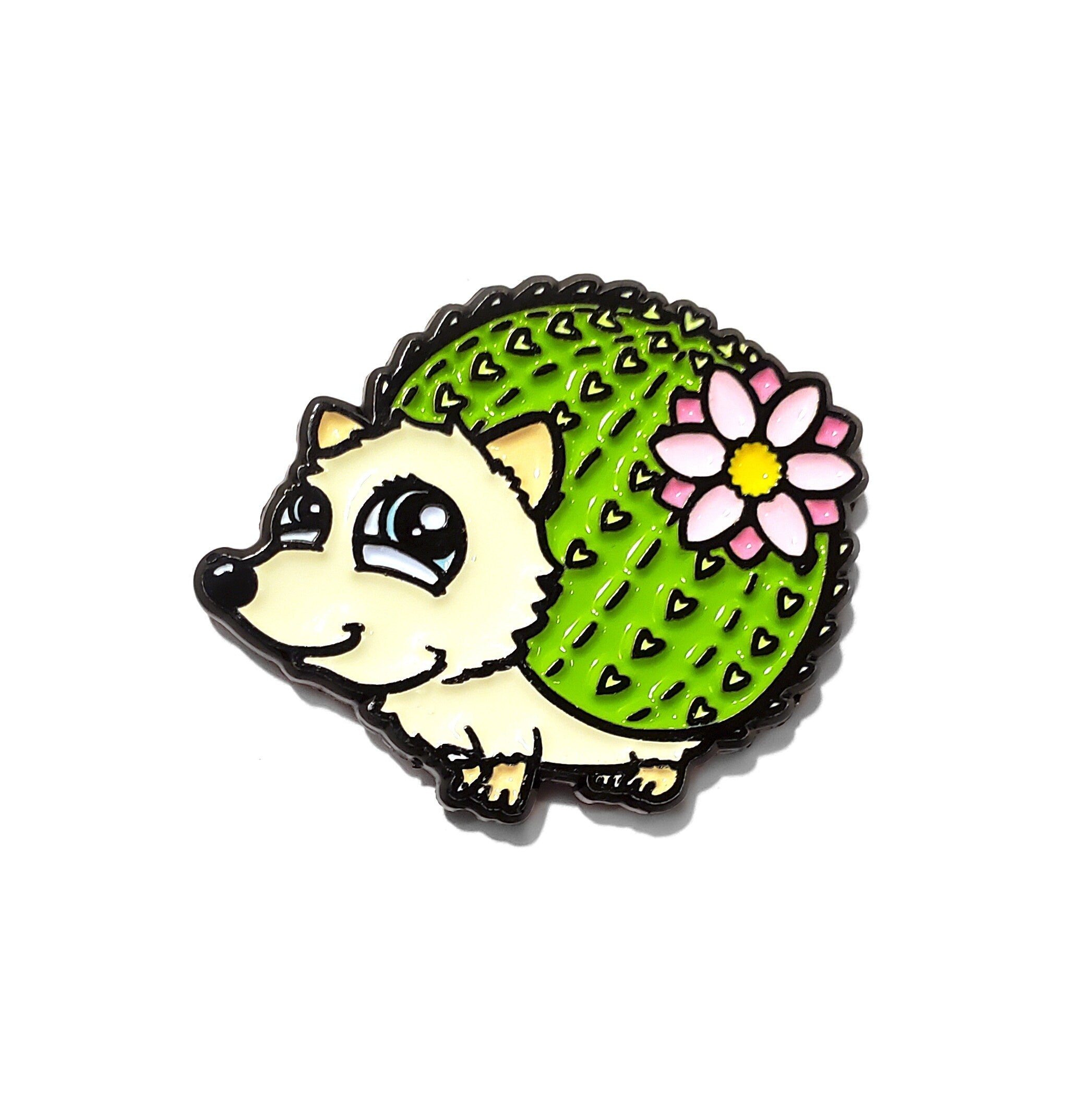 Cactus Hedgehog Fridge Magnet