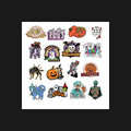 Halloween Spirit Enamel Pin Collection