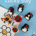 Kawaii Penguin Mini Toy Figures Set