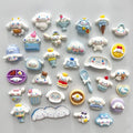 Kawaii Cloud Character Sticker Pack