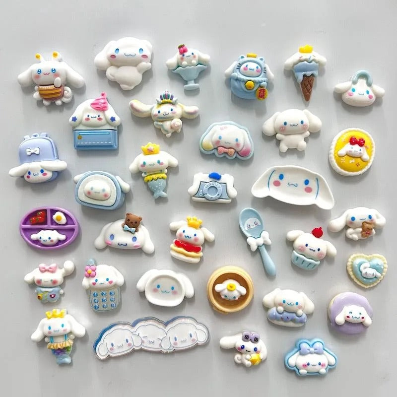 Kawaii Cloud Character Sticker Pack
