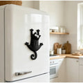 Funny Black Cat Fridge Magnet with 3D Design