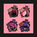 Creepy Creature Enamel Pin Set