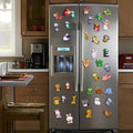 Cute Animal Fridge Magnets Set