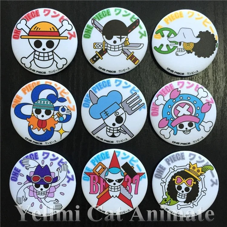 One Piece Character Sticker Pack