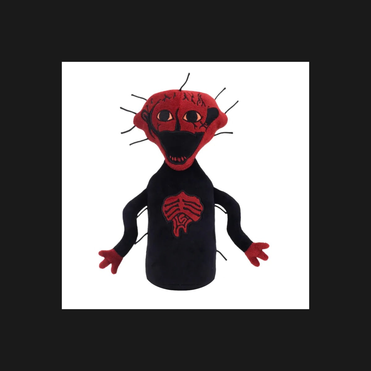 Cursed Plush Creature with Sinister Charm