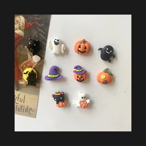 Charming Halloween Mini Figurines Set