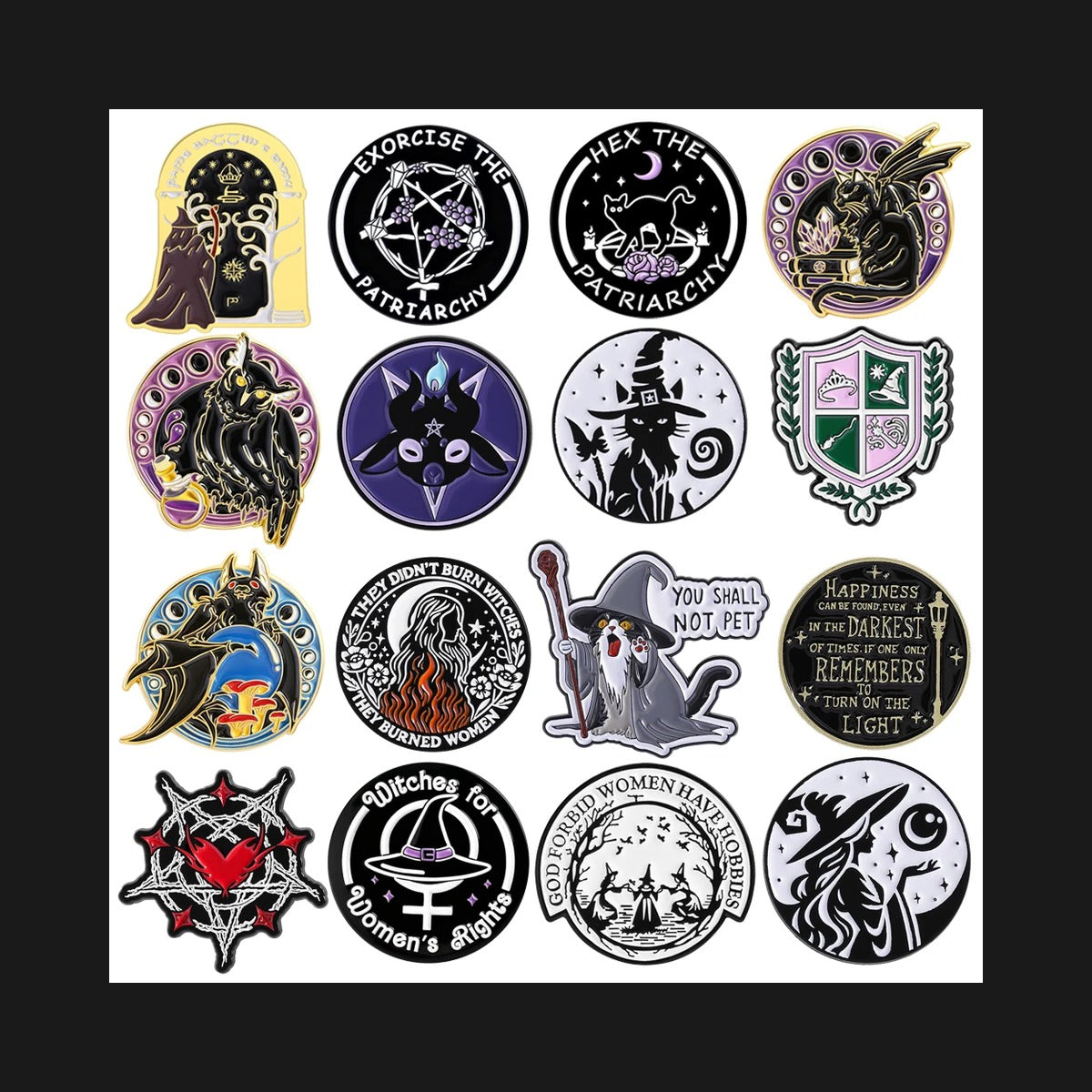 Haunted Witch Sticker Sheet