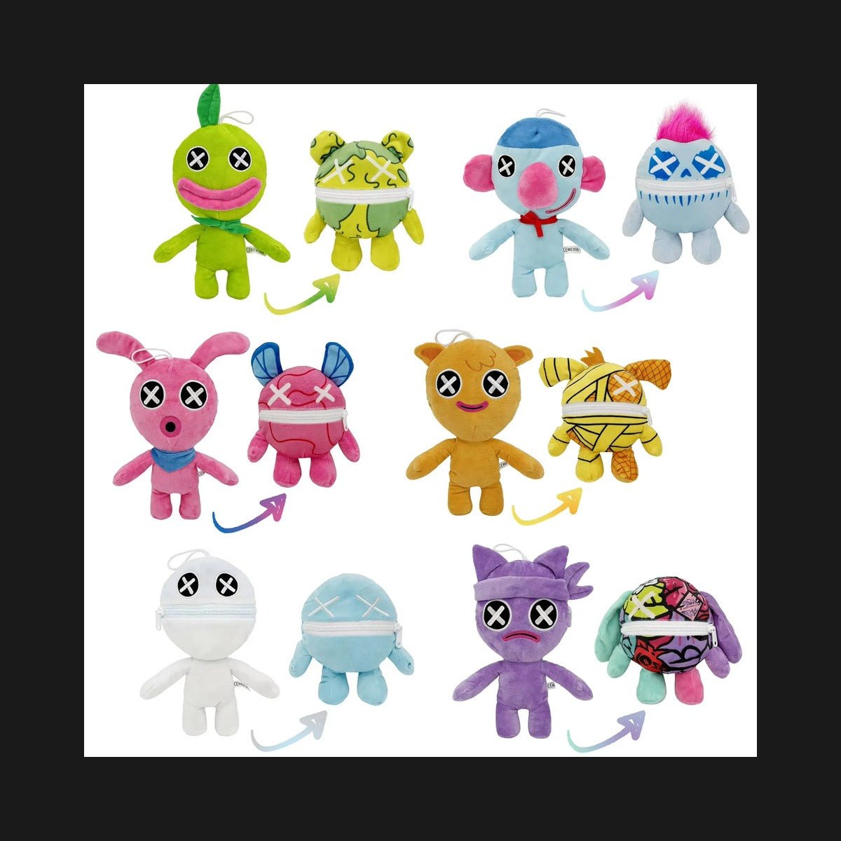 Creepy Mini Plush Creature Collection