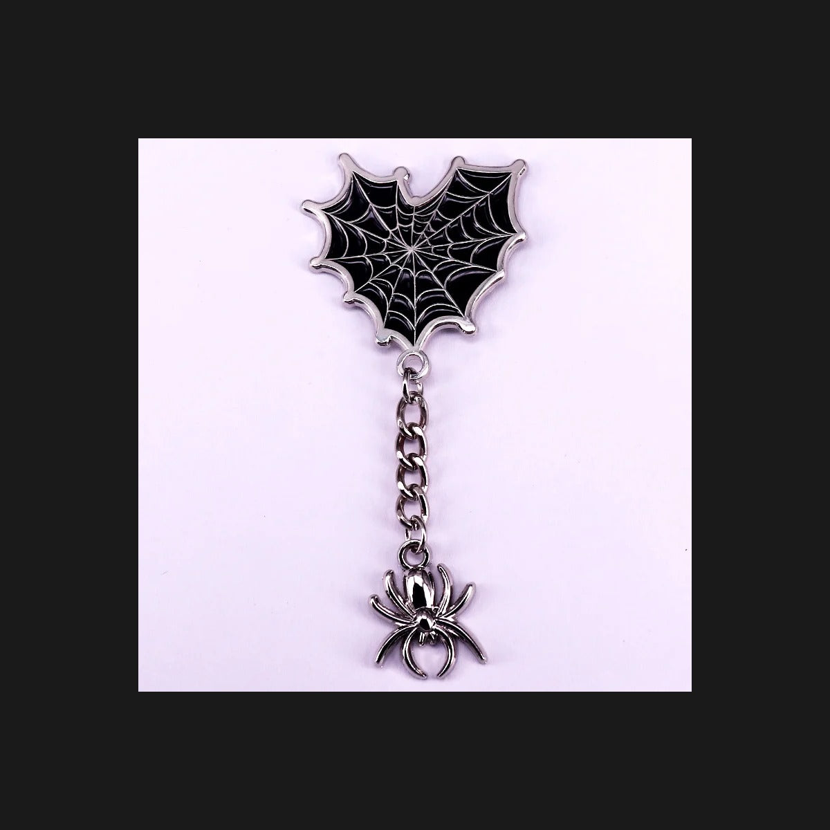 Web of Shadows Spider Keychain
