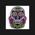 Colorful Sugar Skull Enamel Pin