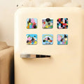 Cute Character Magnet Set with Colorful Designs