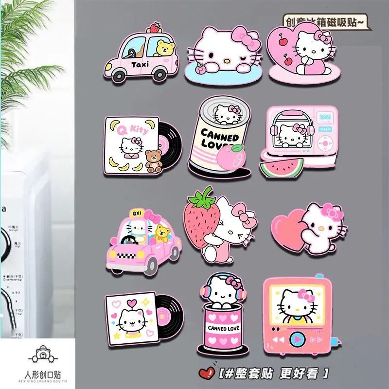 Hello Kitty Cute Sticker Pack with Fun Designs