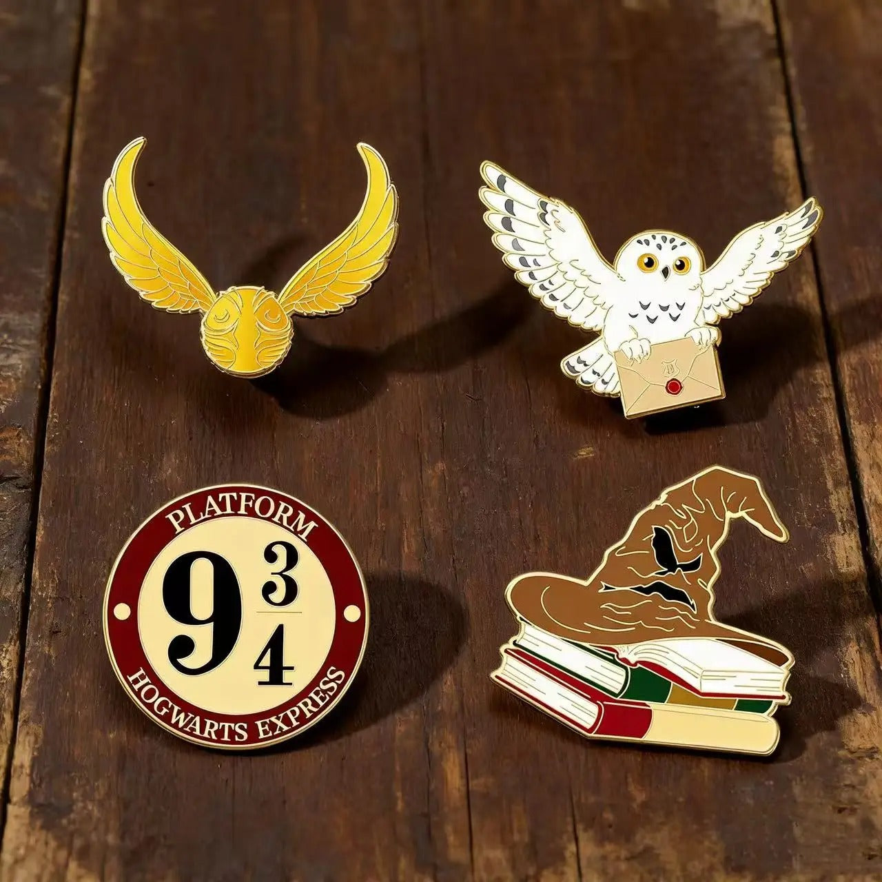 Hogwarts Express Enamel Pin Set