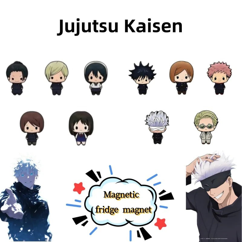 Jujutsu Kaisen Character Fridge Magnet Set