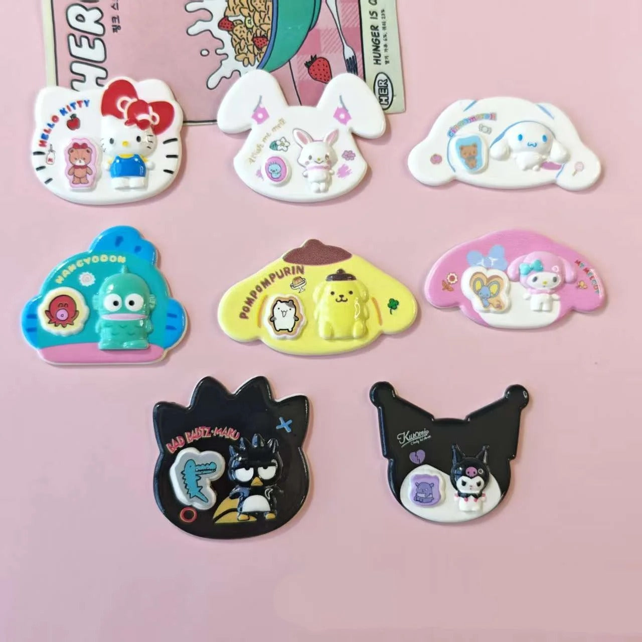 Cute Sanrio Character Sticker Pack