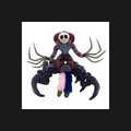 Creepy Spider Creature Doll with Eerie Charm