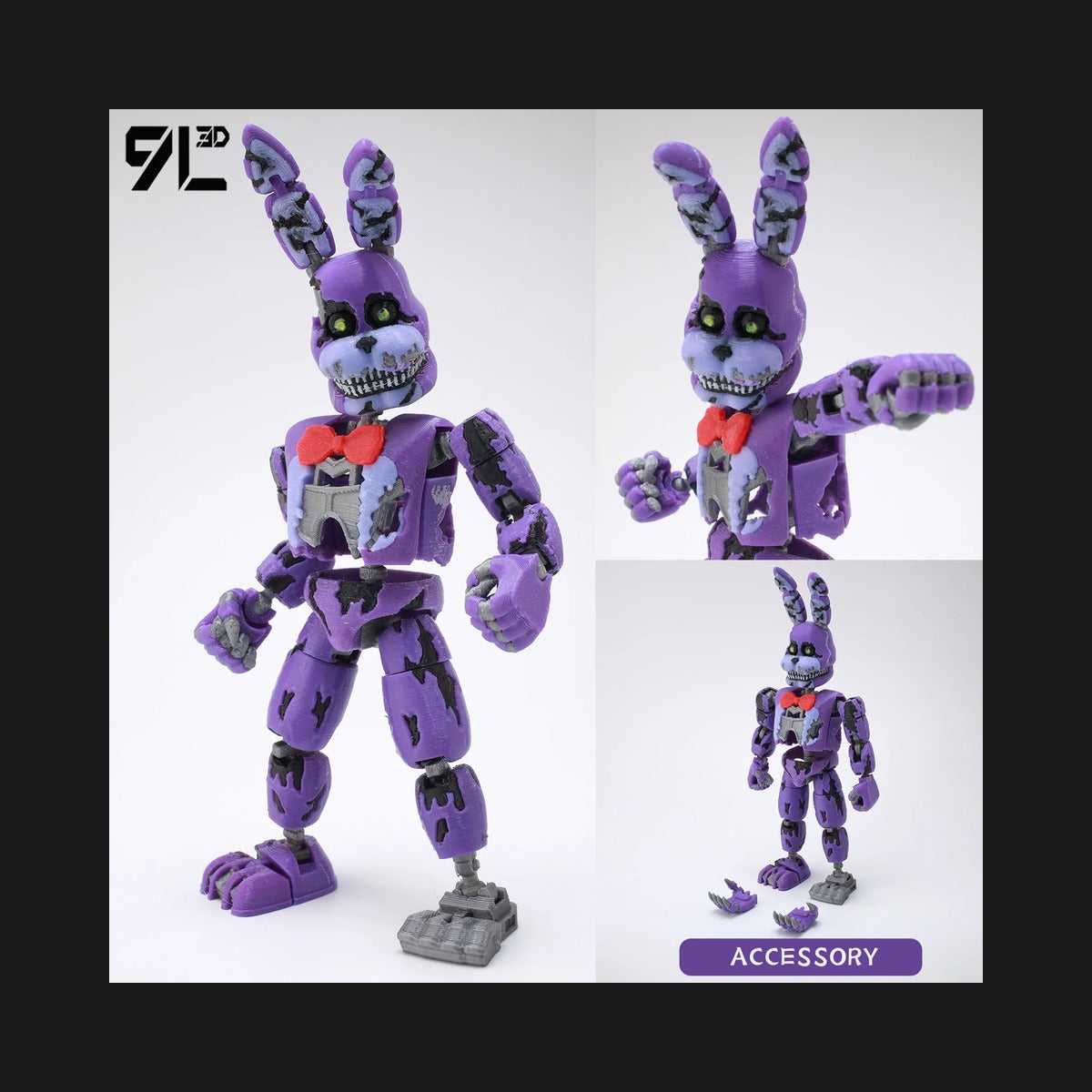 Cursed Bunny Figure with Creepy Smile
