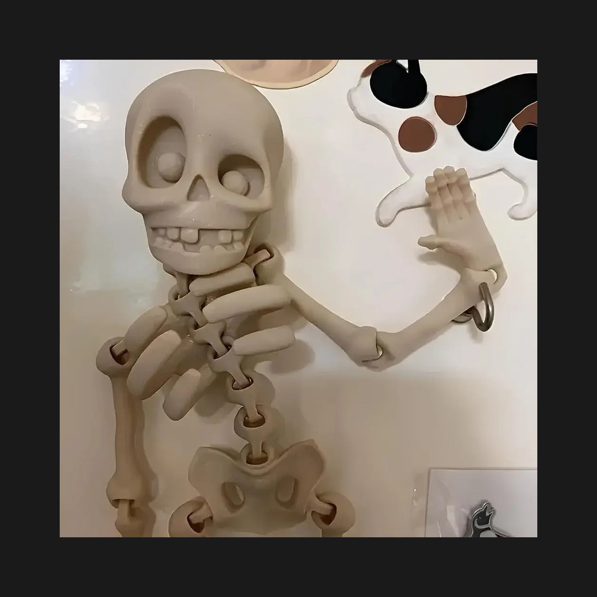 Creepy Poseable Skeleton Figure