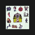 Creepy Carnival Enamel Pin Set