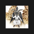 Crouching Occult Figure Enamel Pin