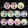 Anime Character Mini Figurine Set