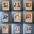One Piece Wanted Poster Mini Figure Collection