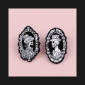 Cursed Couple Skeleton Enamel Pins