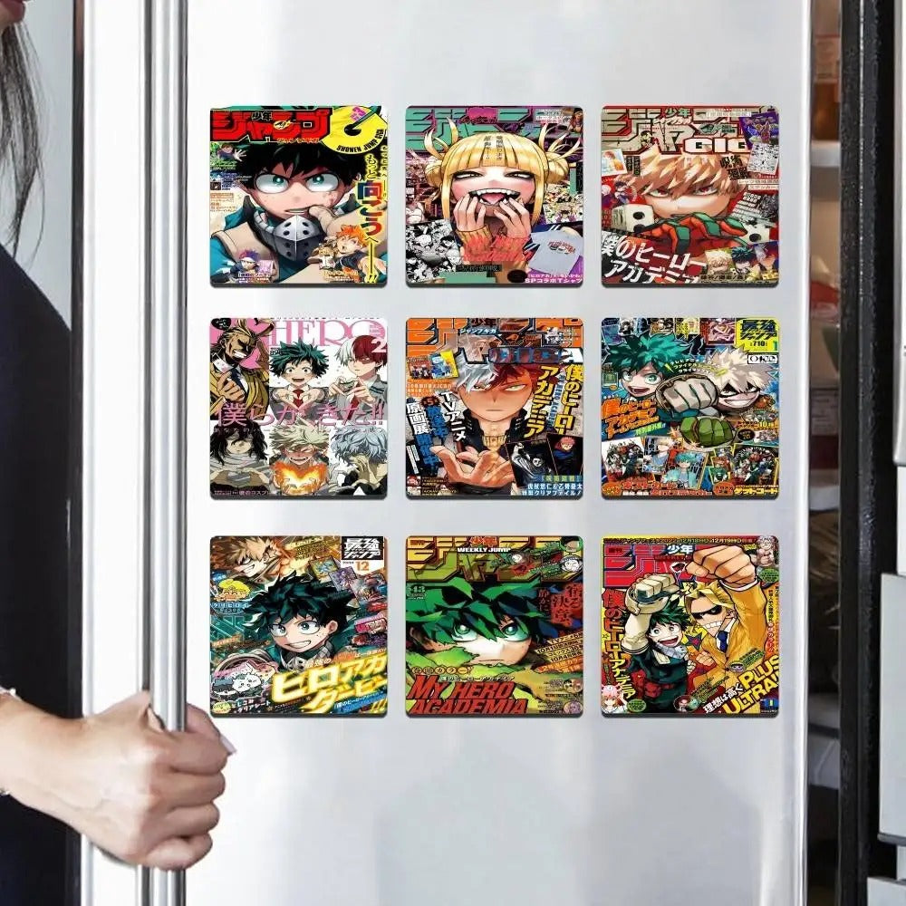 My Hero Academia Character Magnets Set