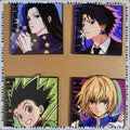 Anime Enamel Pins Set Featuring Popular Characters