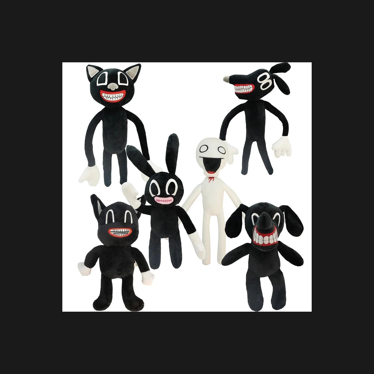 Creepy Cursed Plush Creature Set