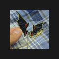 Gleaming Bat Wings Enamel Pins