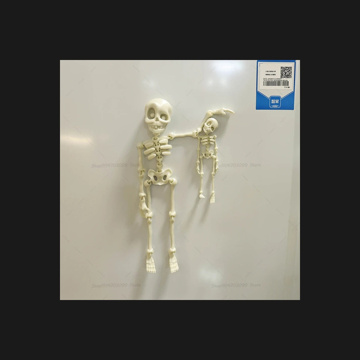 Charming Skeleton Couple Mini Figures