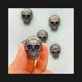Charming Mini Skull Figurine Collection
