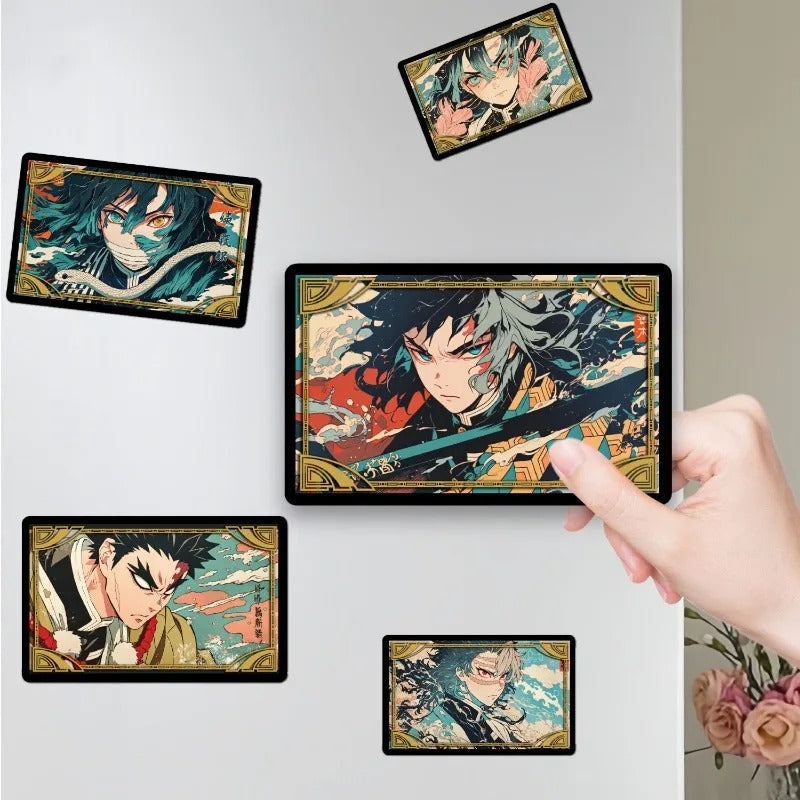 Anime Character Magnet Set - Stylish Fridge Decor