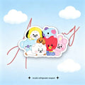 Cute Character Fridge Magnet Set - Kawaii Style