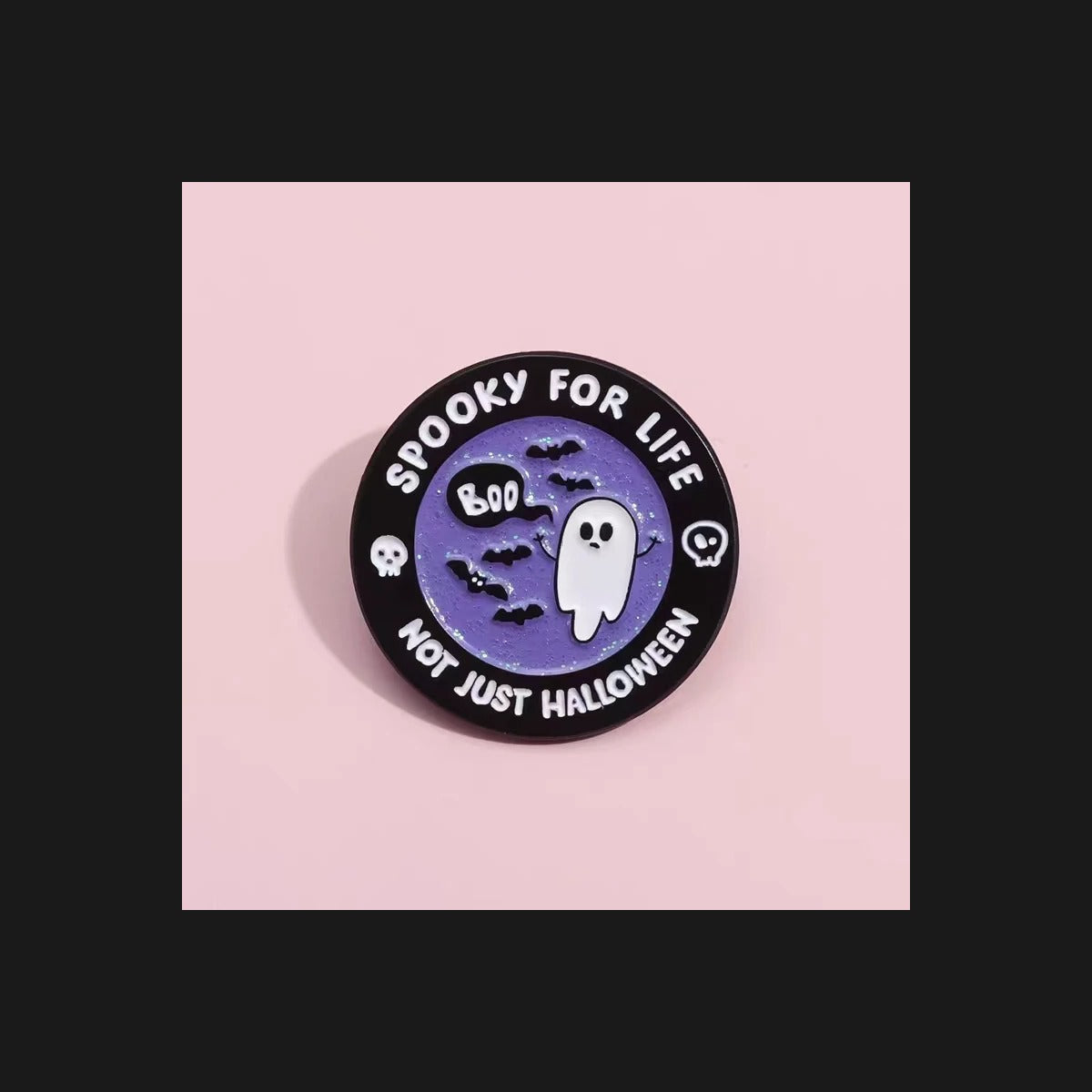 Ghostly Presence Enamel Pin