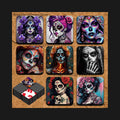 Hauntingly Beautiful Skull Sticker Set