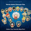 Naruto Anime Character Enamel Pin Set
