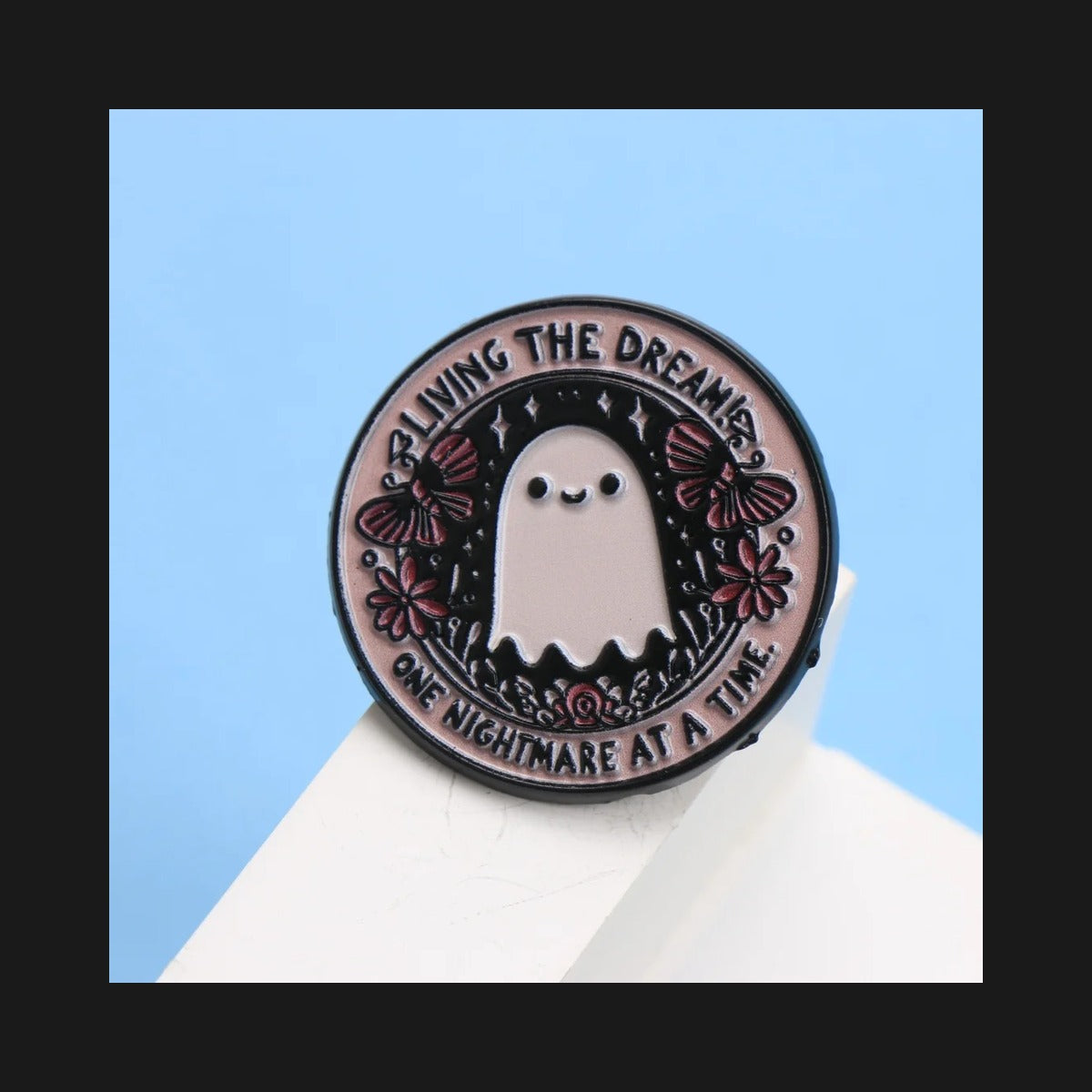 Cursed Ghost Enamel Pin