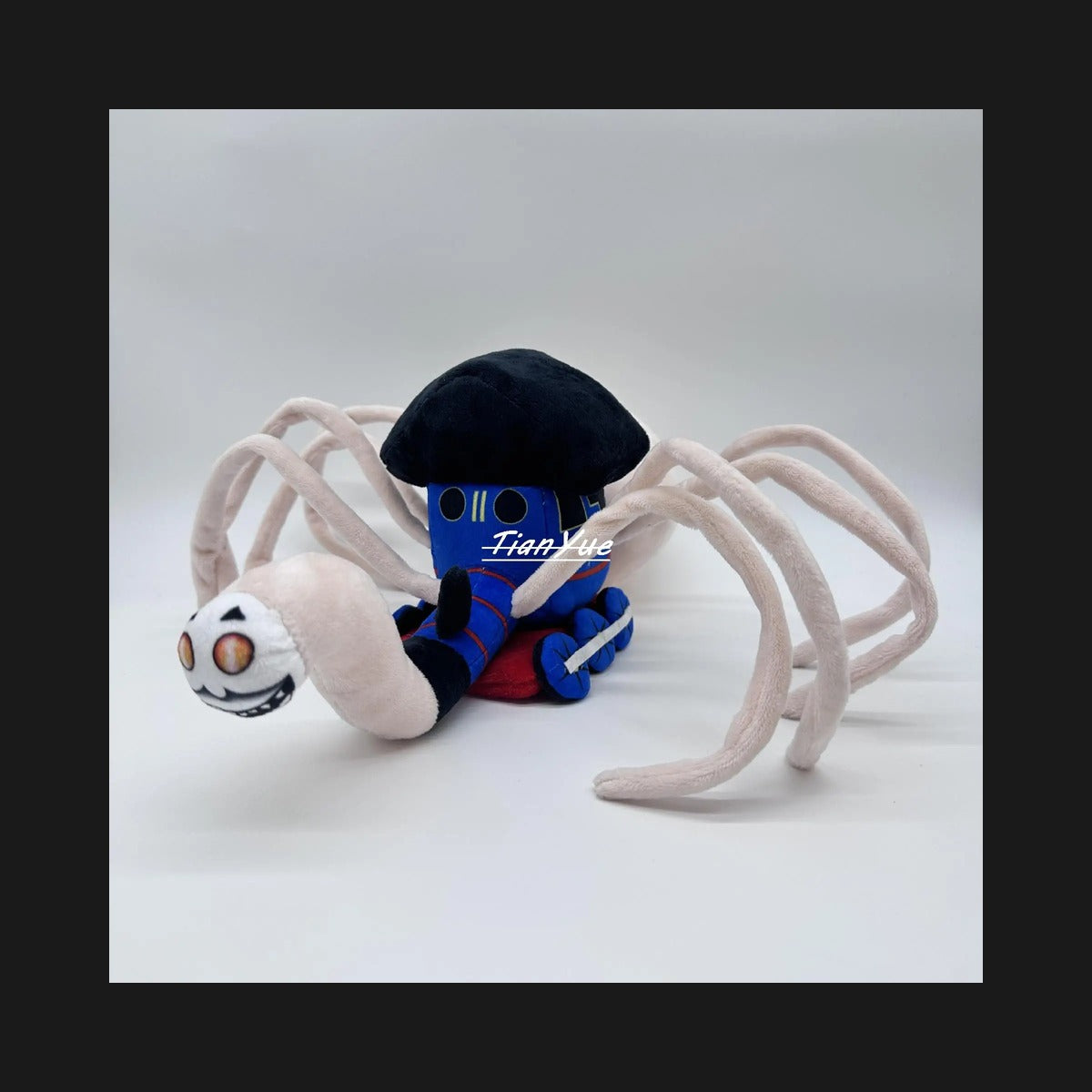 Creepy Plush Spider With Sinister Face