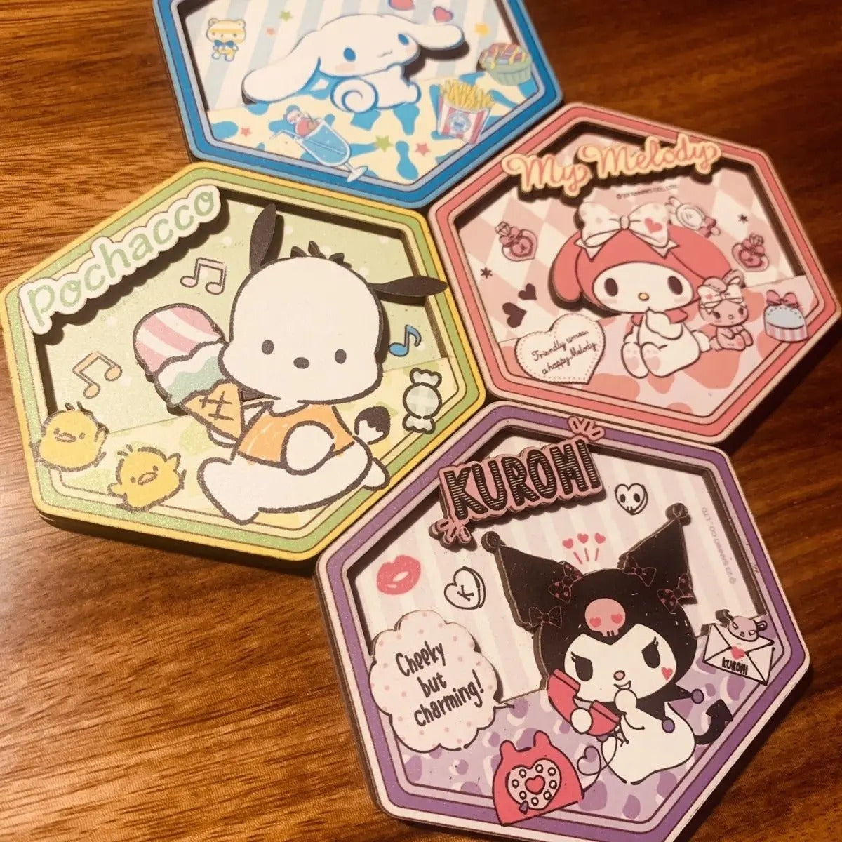 Kawaii Sanrio Character Sticker Set