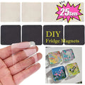 DIY Decorative Fridge Magnets Set - 25 Pieces